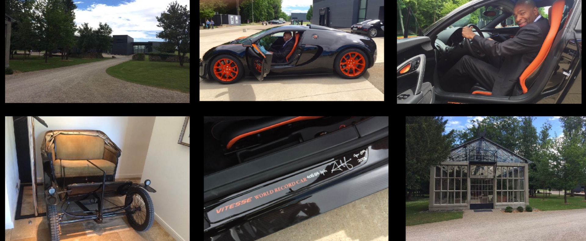 Bugatti HQ, Molsheim, the Vitesse world-record car and the original 1909 machine