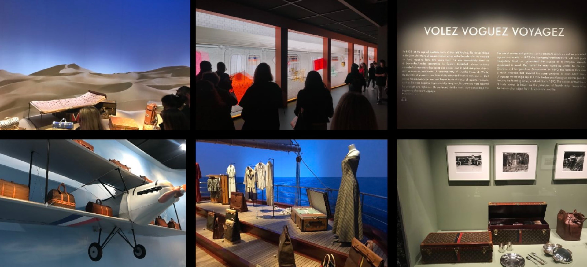 Volez Voguez Voyagez, Louis Vuitton's travel archive rebuilt as rooms